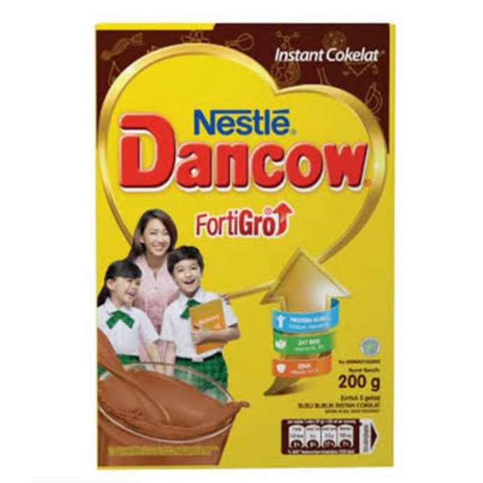 

susu dancow rasa coklat 200 gram