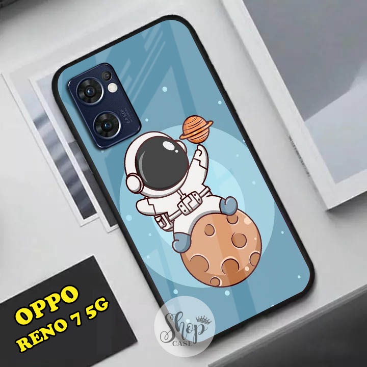 Softcase Glass Reno 7 5G - Case Reno 7 5G - Case Lucu - case Reno 7 5G - kesing Reno 7 5G - softcase