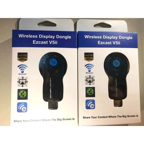 hdmi dongle vsmart v5ii miracast ezcast original wifi miroring smart