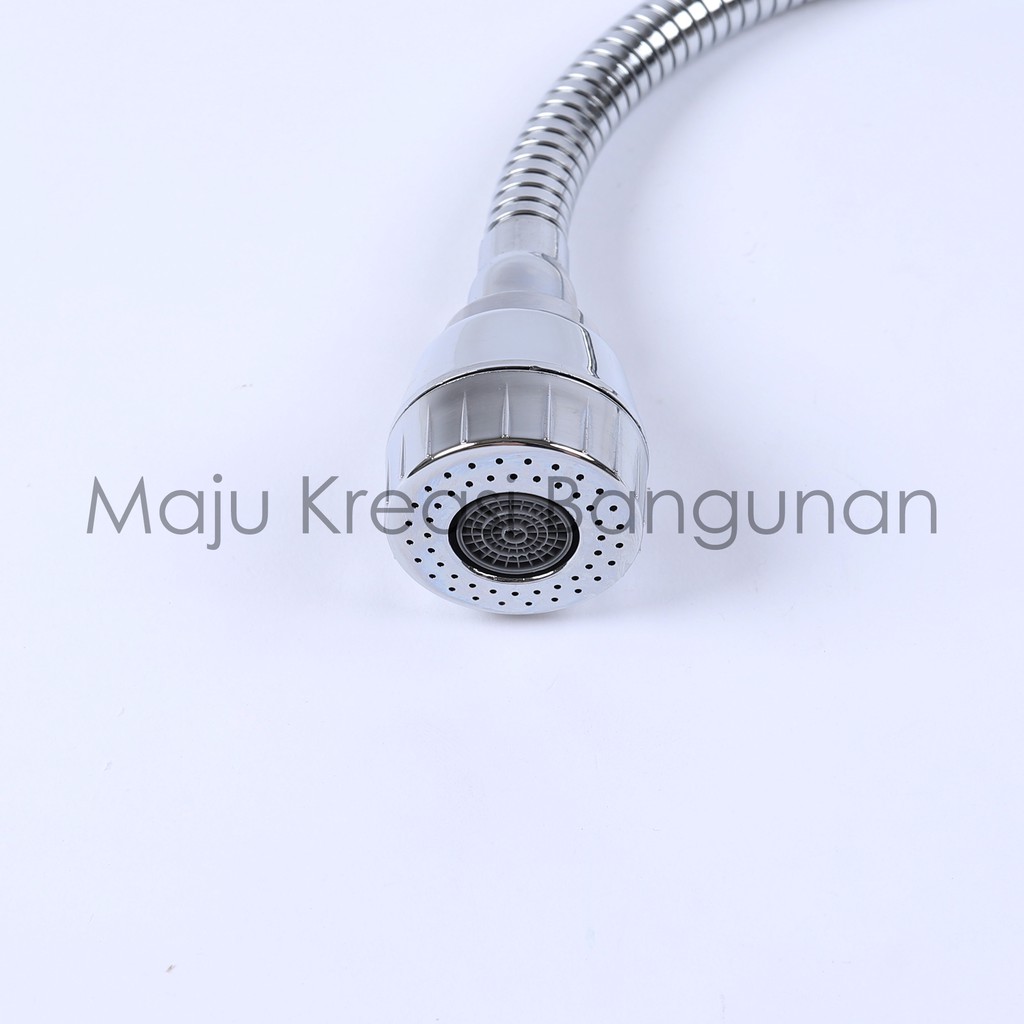 Kran Angsa Fleksibel NEW SOLIGEN PVC Chrome Keran Cuci Piring Tembok Sink WS4 WS4C WS4W Flexible