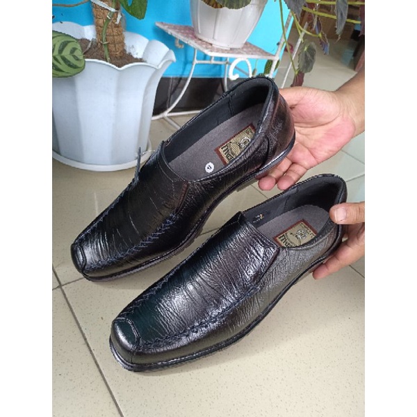 Sepatu Kulit Pria Sepatu Pantofel Sepatu kerja Sepatu kantor K155ky