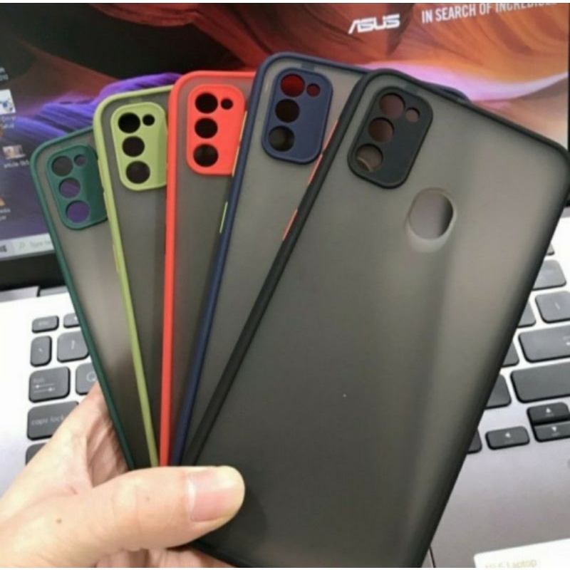 Samsung M30s M21 case fuze dove doff matte colour warna