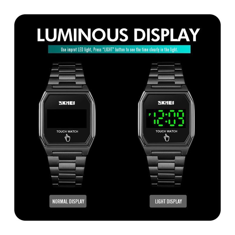 JAM TANGAN LED SKMEI 1679 ORIGINAL TOUCH SCREEN TAHAN AIR