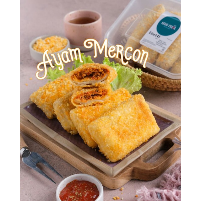

risol ayam mercon