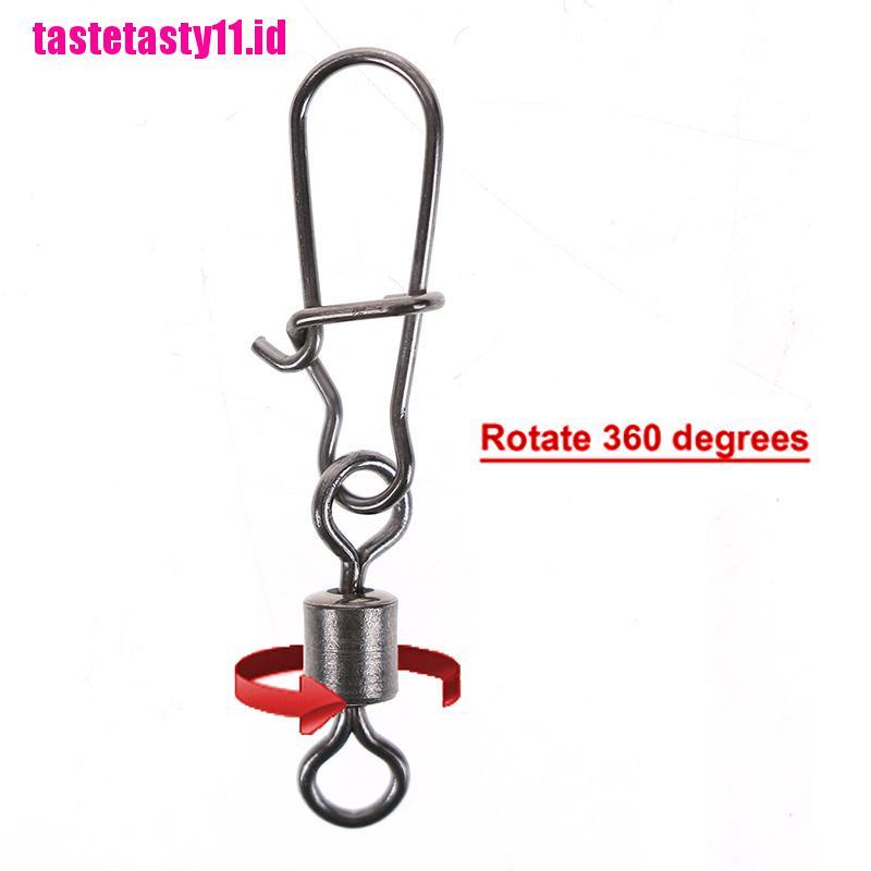 200 Pcs Konektor Umpan Pancing Bahan stainless Steel