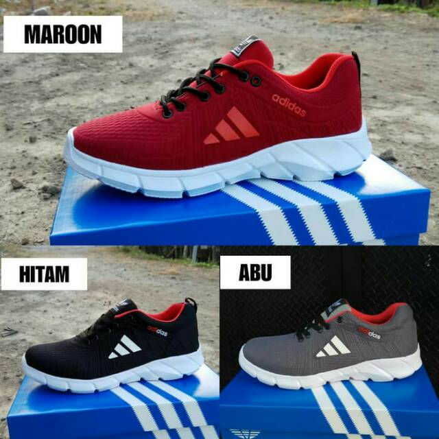 SEPATU PRIA | SEPATU RUNNING | SEPATU ADIDAS | SEPATU SPORT MURAH ORIGINAL #23
