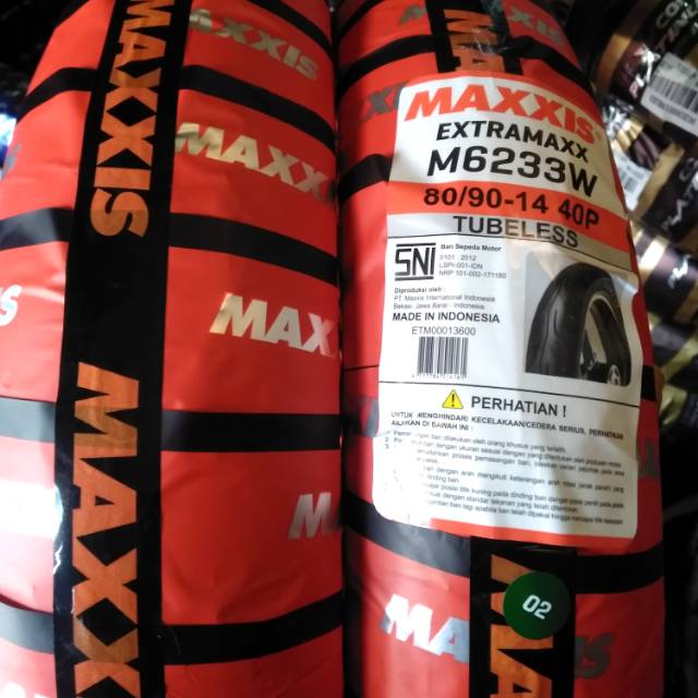 Ban tubles matic maxxis xtramaxx UK.80/90.14 free pentil