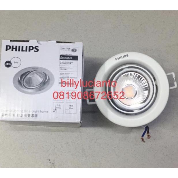 $$$$] Lampu PHILIPS Spotlight Pomeron 7W 7watt 7 W 7 Watt 59776 Original