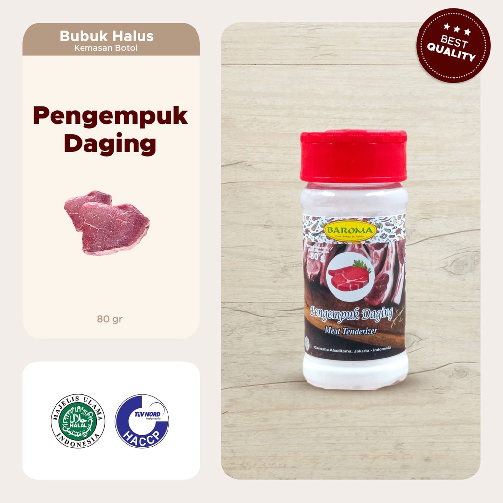 

BAROMA Pengempuk Daging Botol 80 Gr