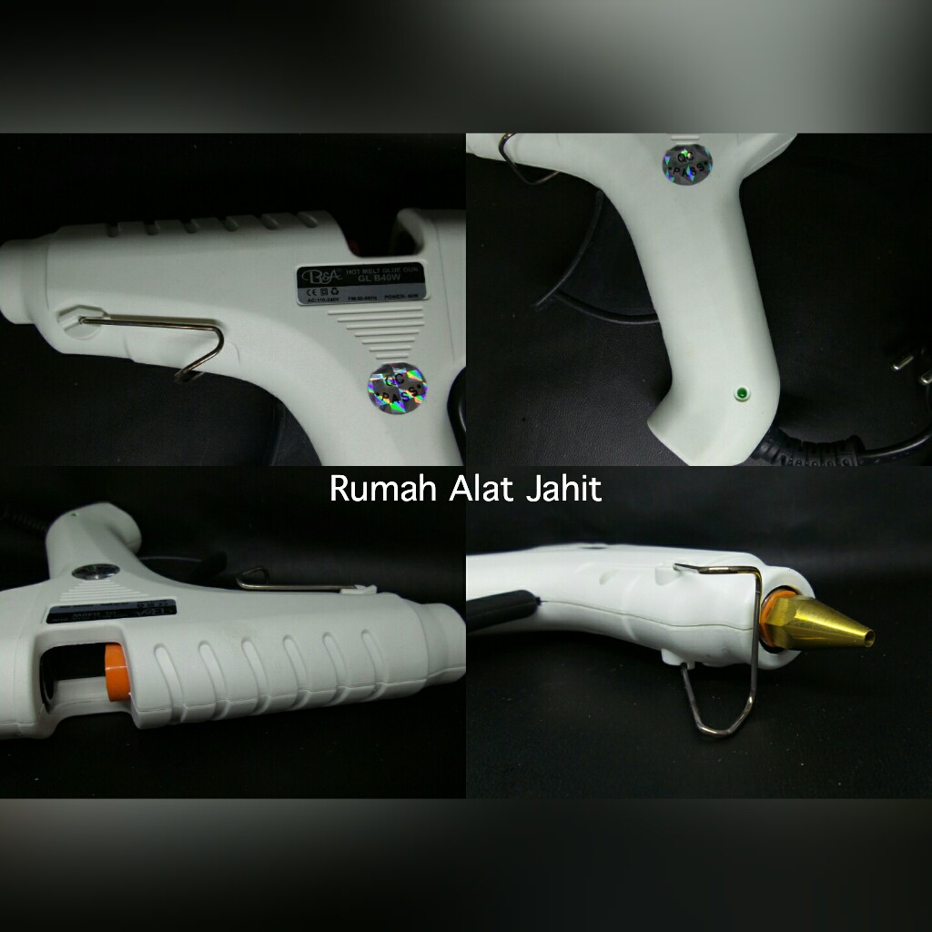 Hot Melt Glue Gun / Alat Lem Tembak merek B&amp;A 40 watt