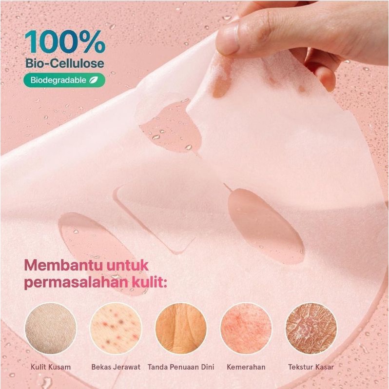 Dear Me Beauty Face Mask | Brightening Face Mask | Acne Face Mask | Masker Wajah