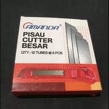 

(1BOX/5PISAU) ISI / REFILL PISAU CUTTER L150 HARGA PERPCS 5PISAU