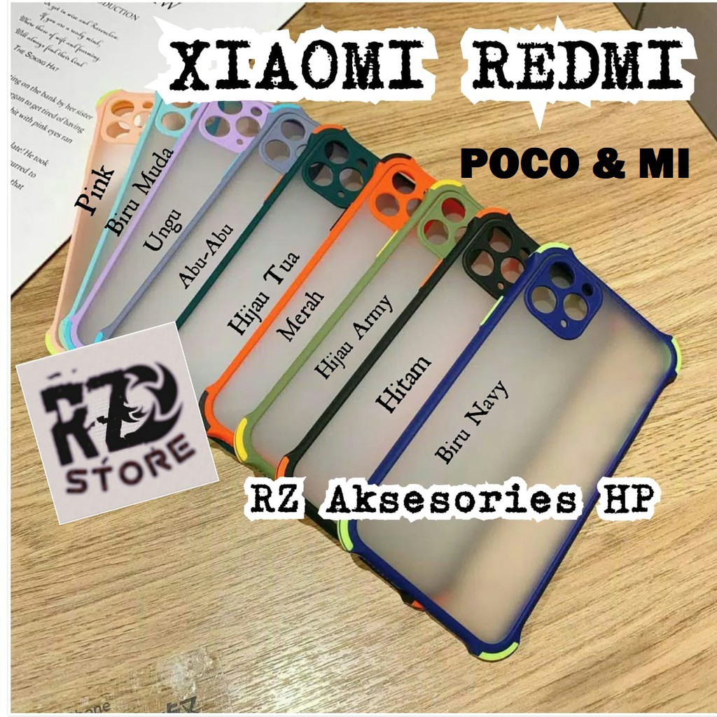 CASE EAGLE EYE ANTI CRACK XIAOMI POCO F2 F3 PRO M3 X3 MI 10 10T PRO HARD CASE hard case casing