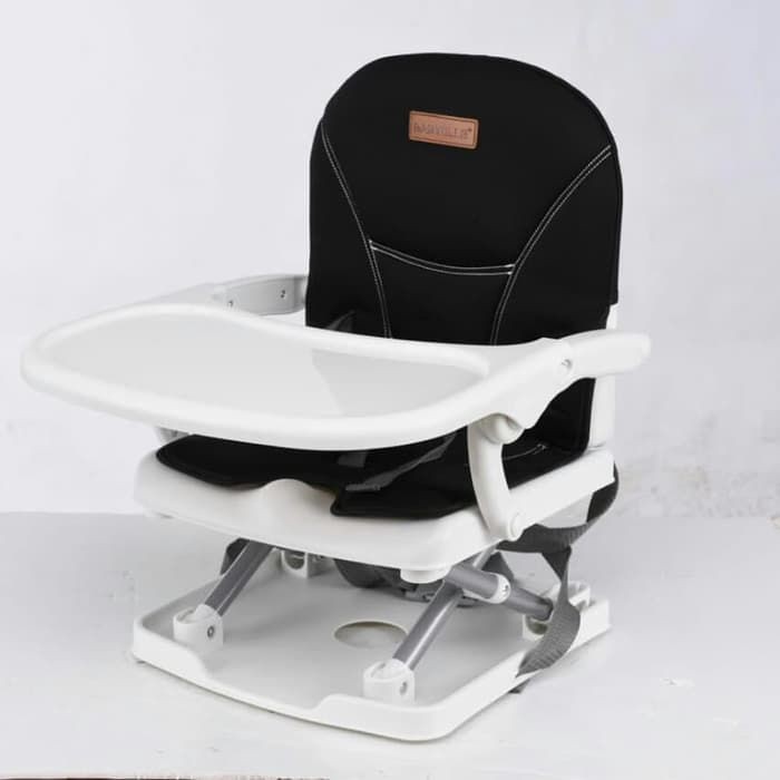 Makassar - Kursi Makan Bayi Baby Chair BabyElle BE901 Foldable and Easy Carry Booster Seat / Red