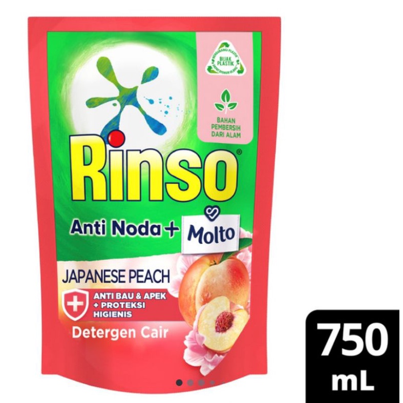 Rinso molto cair 750 ml japanese peach