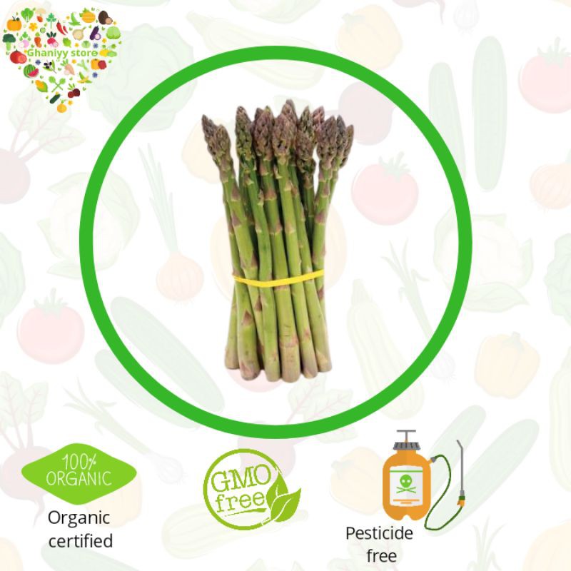 

sayur organik - asparagus organik 500 Gram