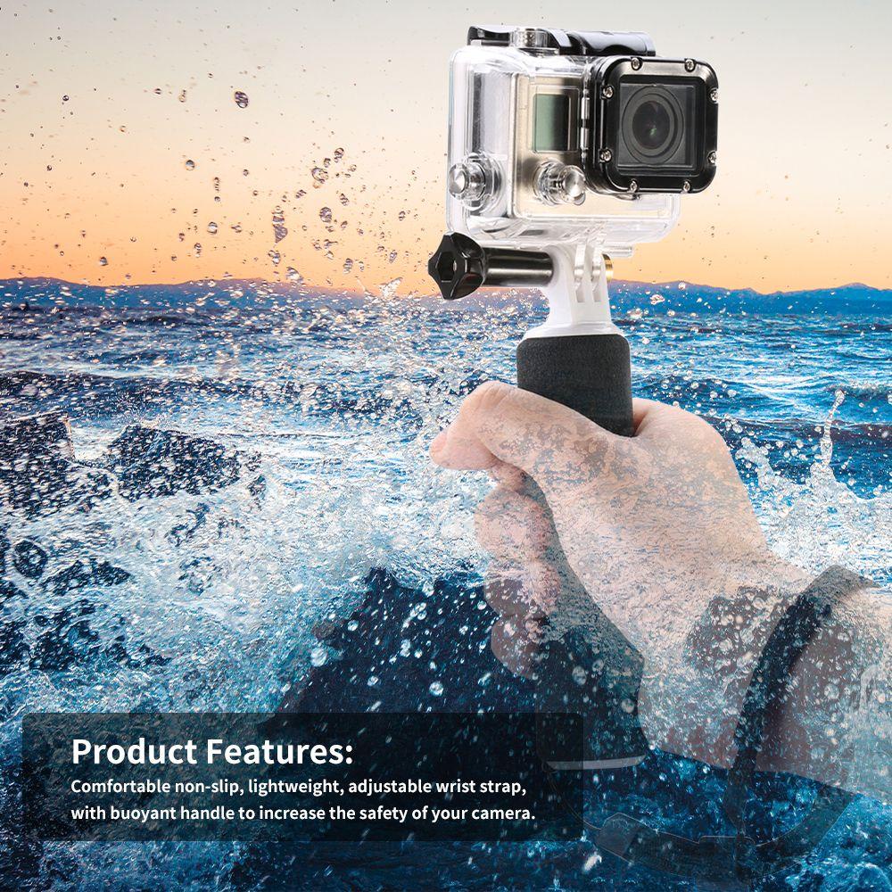 Preva Hand Grip Action Camera Strap Monopod Pelampung