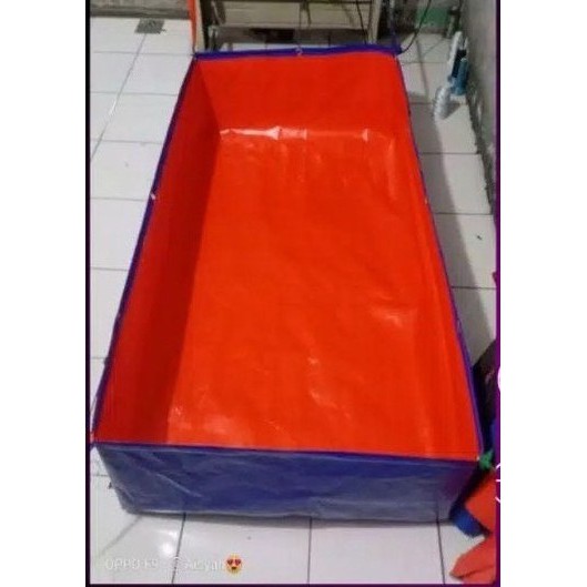 KOLAM IKAN 200 x 100 x 50 Nila, Lele, Koi Dll