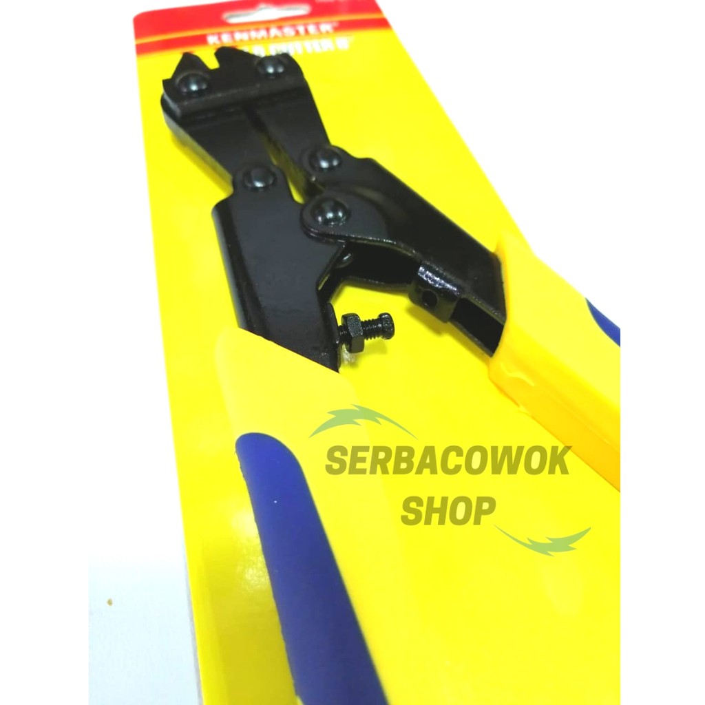 Gegep Gunting Beton Kawat Besi Nikel Rantai Bolt Cutter 8&quot; Kenmaster Termurah Berkualitas