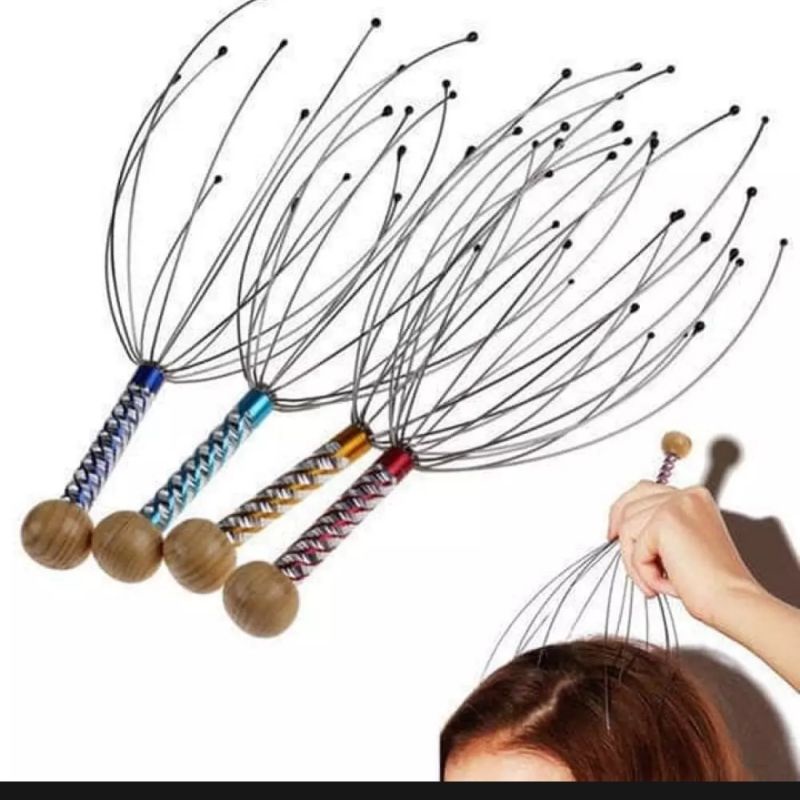 BOKOMA Handy Head Massager Alat Pijat Relaksasi Kepala