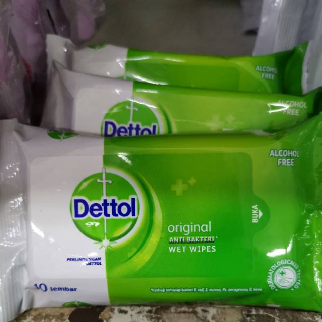 Dettol Wipes 10s Original / Sensitive