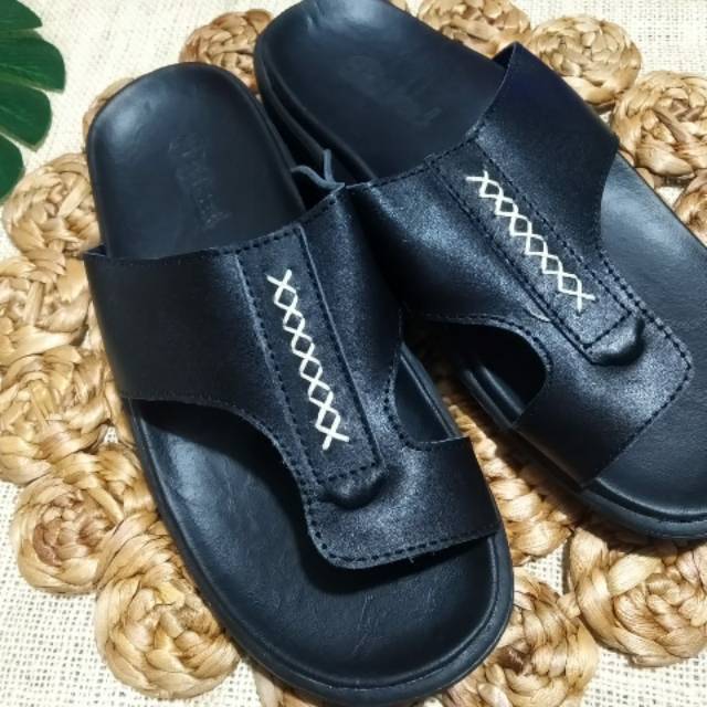 Sandal kulit pria asli garut