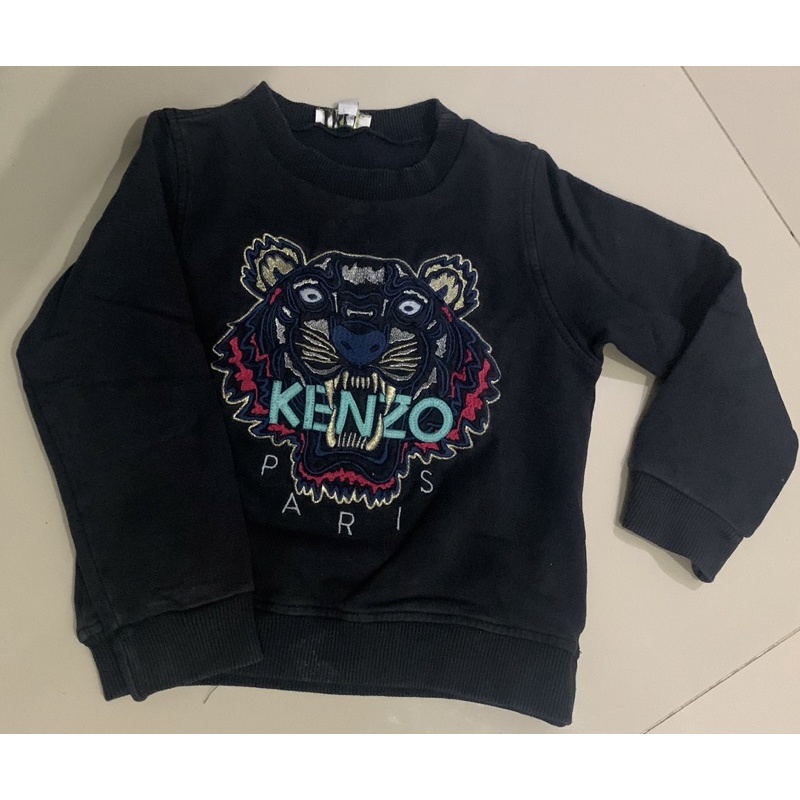 Preloved authentic kenzo sweater / sweatshirt kids unisex size 3A / 3y