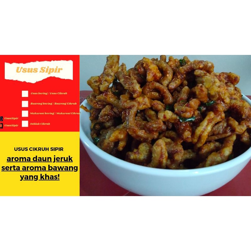 

USUS CIKRUH PEDAS USUS KERING PEDAS USUS AYAM USUS CRISPY USUS MURAH