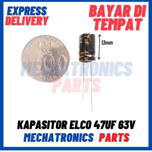 [PAS-9653] KAPASITOR ELCO 47UF 63V