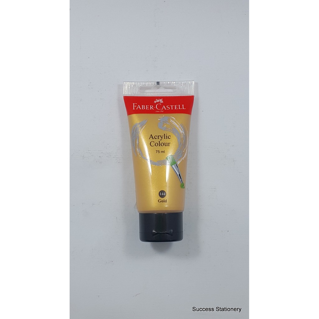

FABER ACRYLIC 75 ML GOLD 144