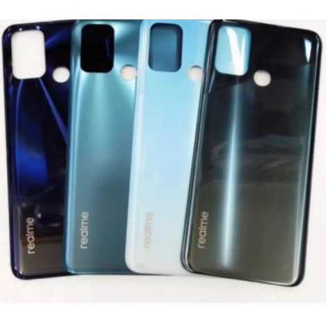 Backdoor Back Door Back Cover Tutupan Baterai Belakang Realme C17