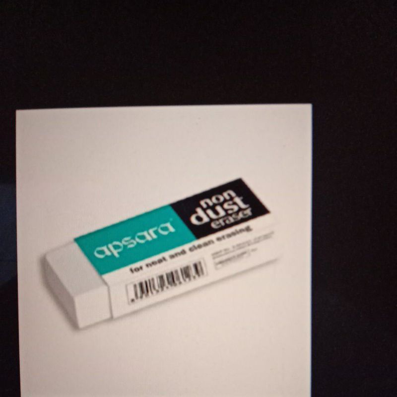 

white eraser