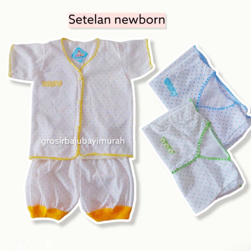 Setelan baju bayi NEWBORN RYN