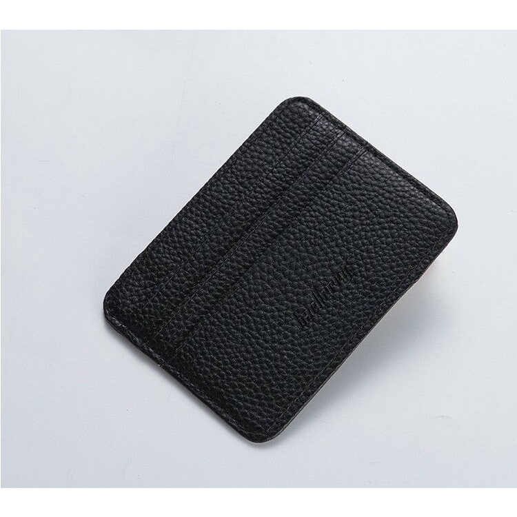 Dompet Kartu Pria Hoya Card Wallet Bahan Kulit PU - Gratis Ukir Nama