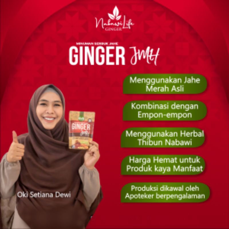 

Jahe Merah Habbatussauda JMH 213 Gram / Ginger Jmh Original