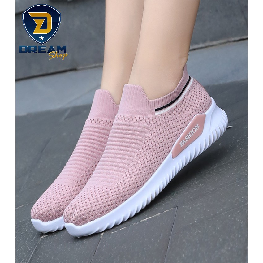 [ Bayar Di Tempat ] Sepatu Slip On Fashion Wanita Anti Slip Ringan Di Pakai Import / Slip On Wanita