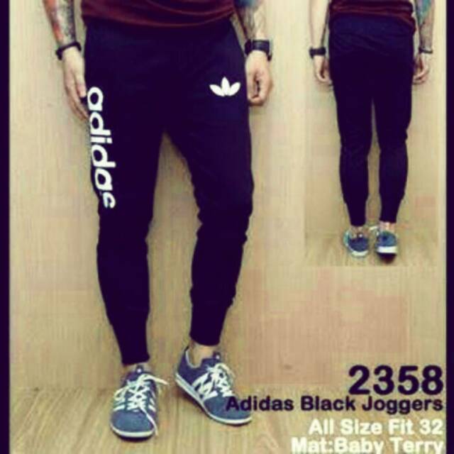 Celana jogger trening adidas