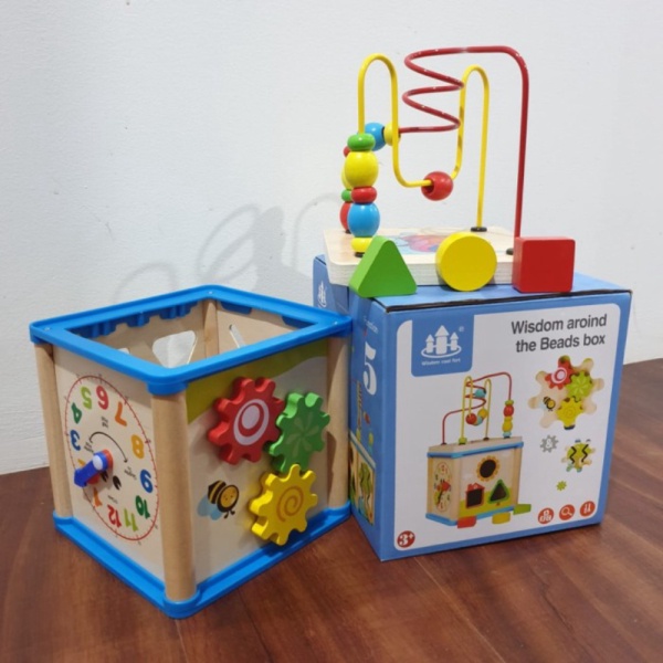 

Unik RB-M65 Mainan Edukasi Anak Puzzle Kayu Intelligence Wisdom Box Busy - WISDOMBOX Berkualitas