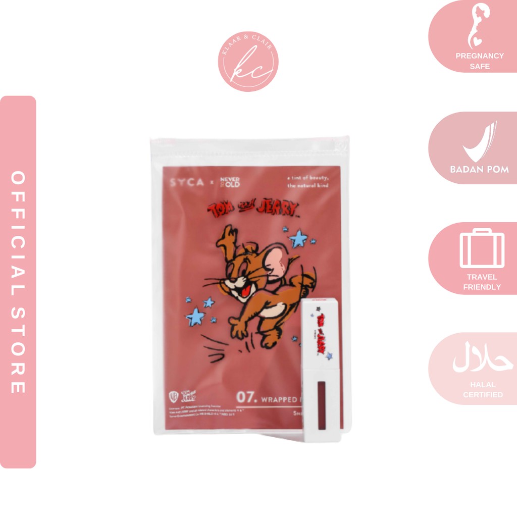 SYCA X NTOP Lip Tint - Wrapped in Nude