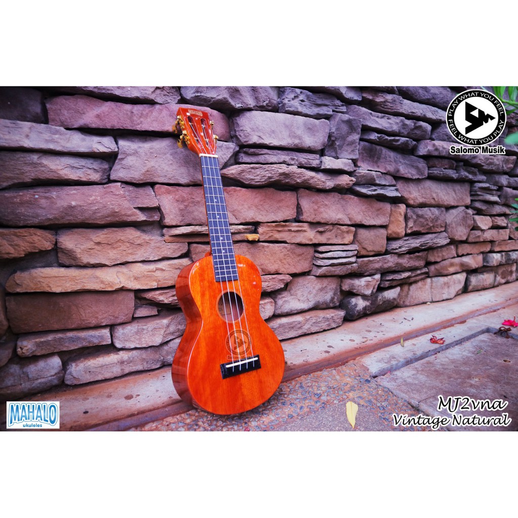 Ukulele Concert Mahalo MJ2 Vintage Natural+ Softcase