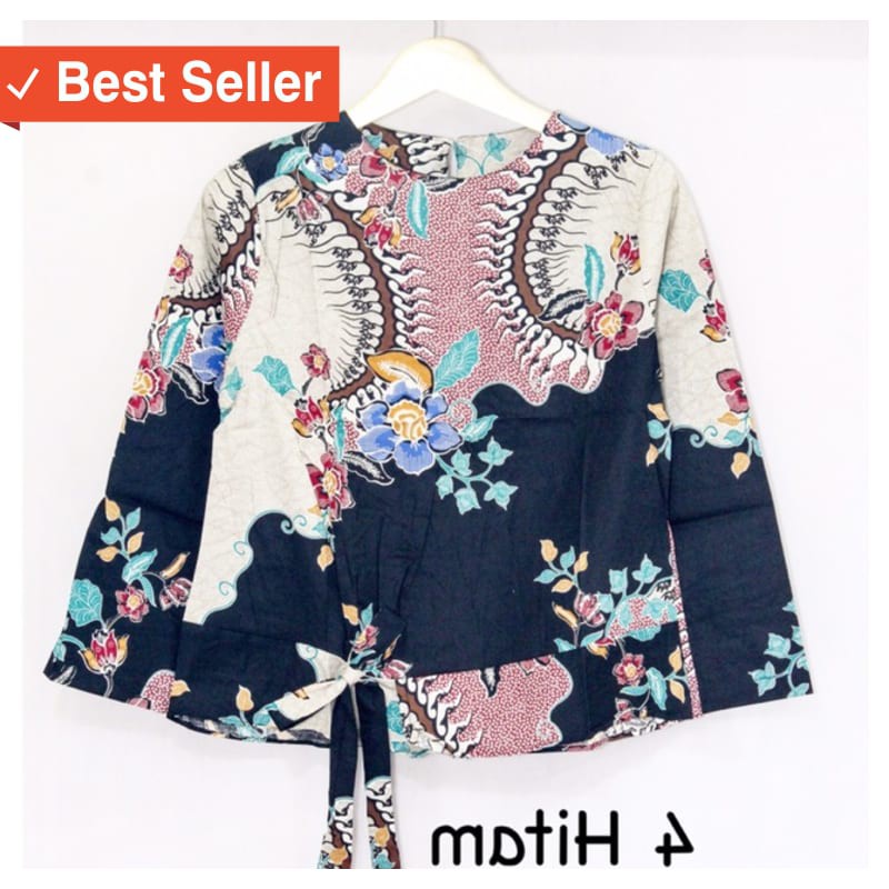 MURAH FASHION BAJU CEWEK / G78 - Baju atasan blouse batik wanita lengan panjang u/ muslimah