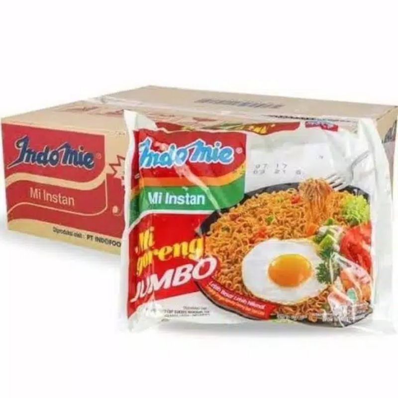 

1 dus Indomie goreng jumbo isi 24