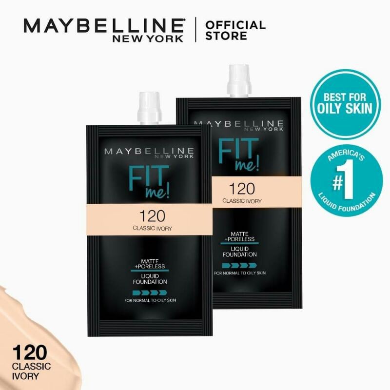 FIT ME FOUNDATION SACHET MURAH