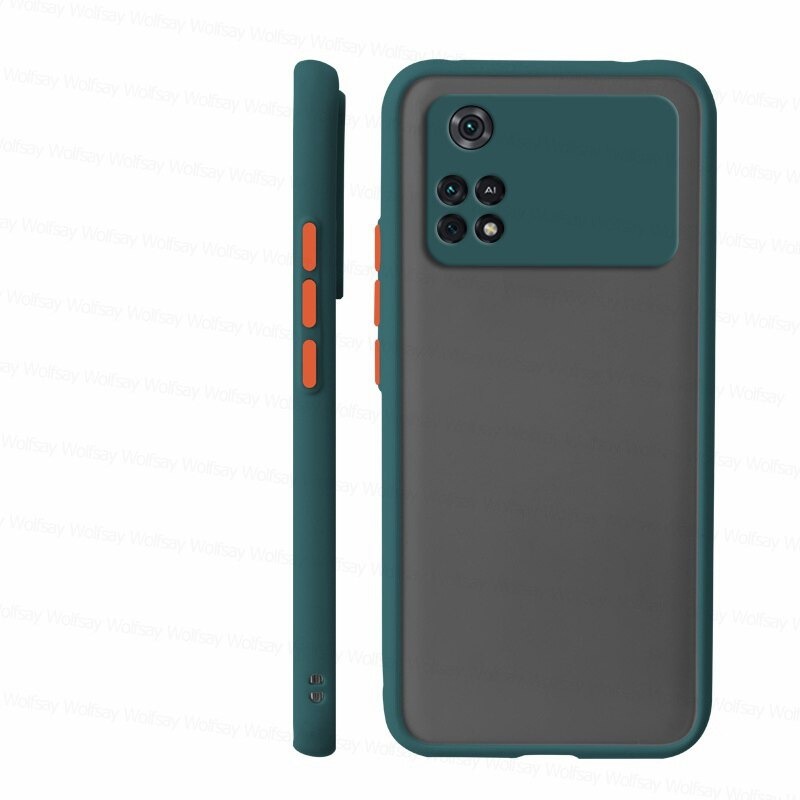 Soft Case Poco M4 Pro My Choice Aero Color Button Matte Frame Camera