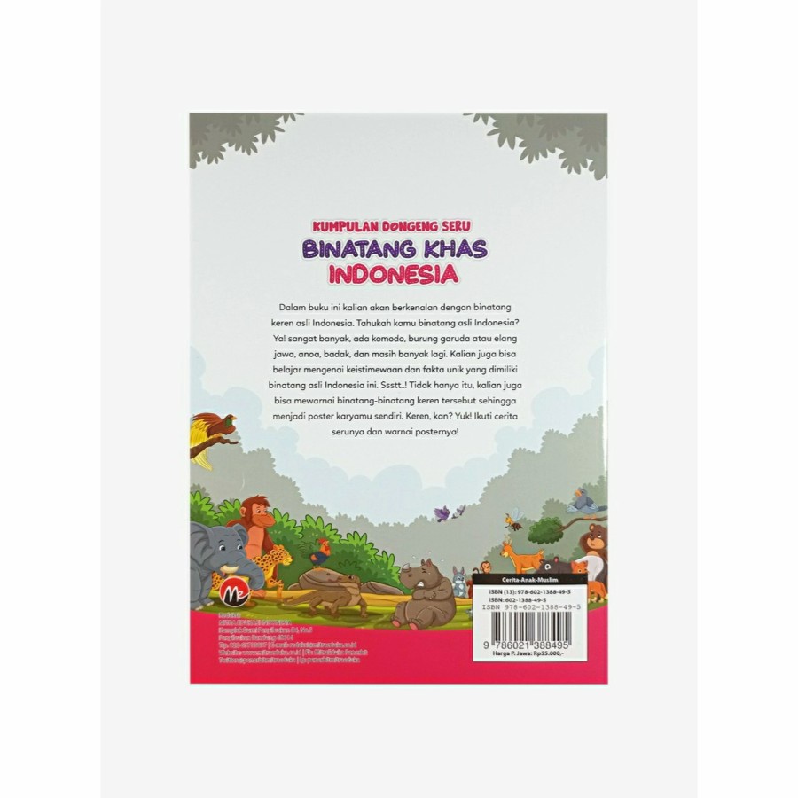 Kumpulan Dongeng Seru Binatang Khas Indonesia