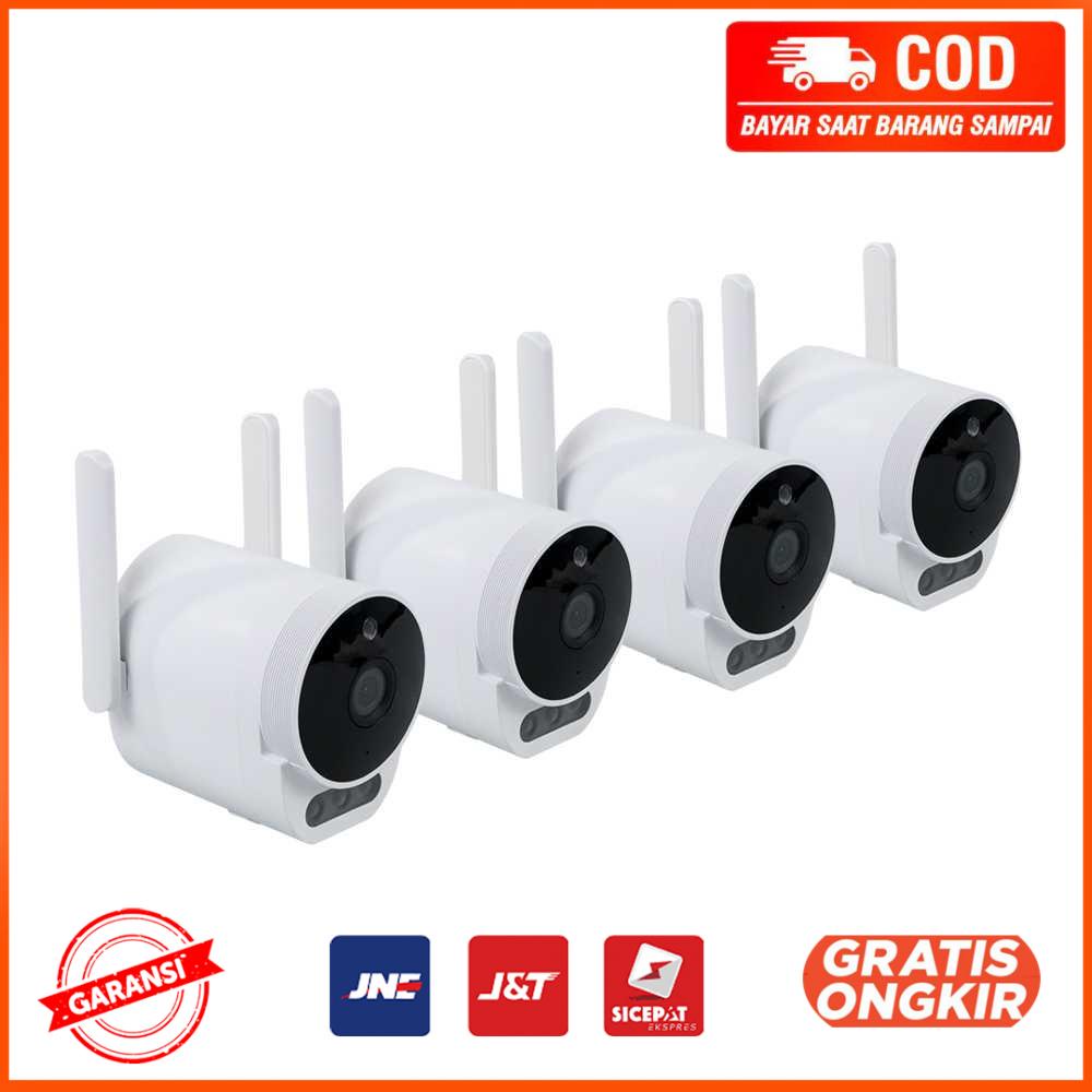 V380 Pro Kamera CCTV WiFi Outdoor Camera 2K Wifi Kit 4 Channel B10J1