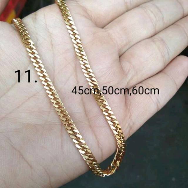 kalung sisik naga Titanium