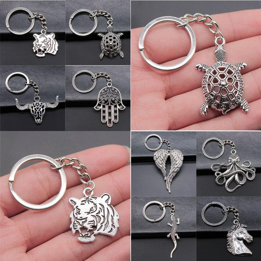 R-flower Key Chain New Gantungan Kunci Mobil Hias Kucing