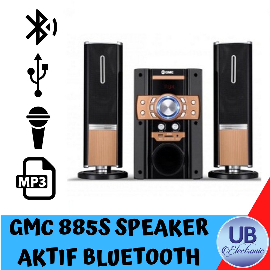 GMC 885S SPEAKER AKTIF BLUETOOTH MUTIMEDIA SPEKER GMC