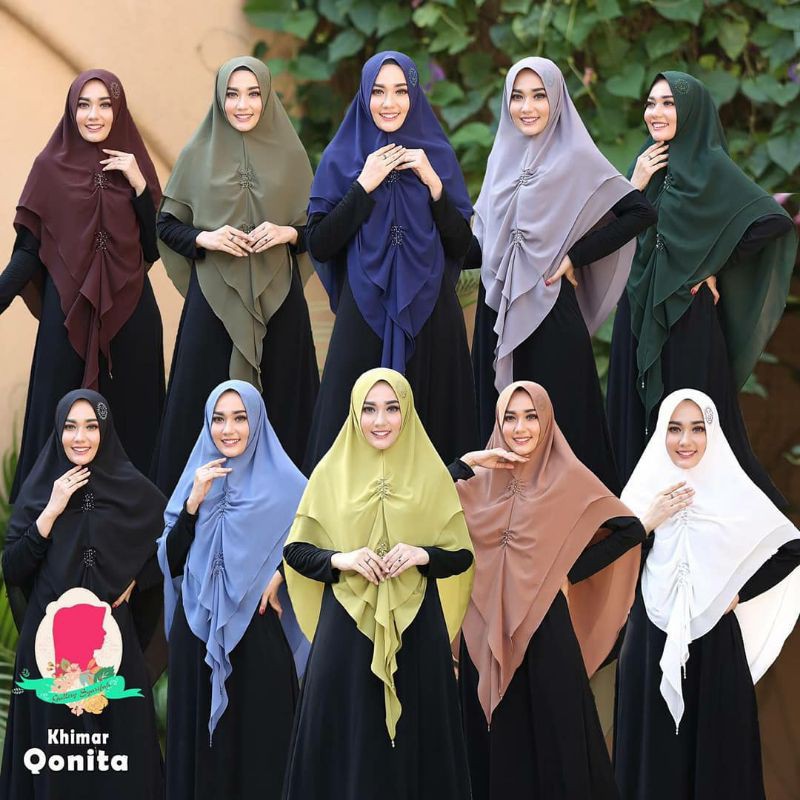 Khimar Qonita by Gallery Syarifah